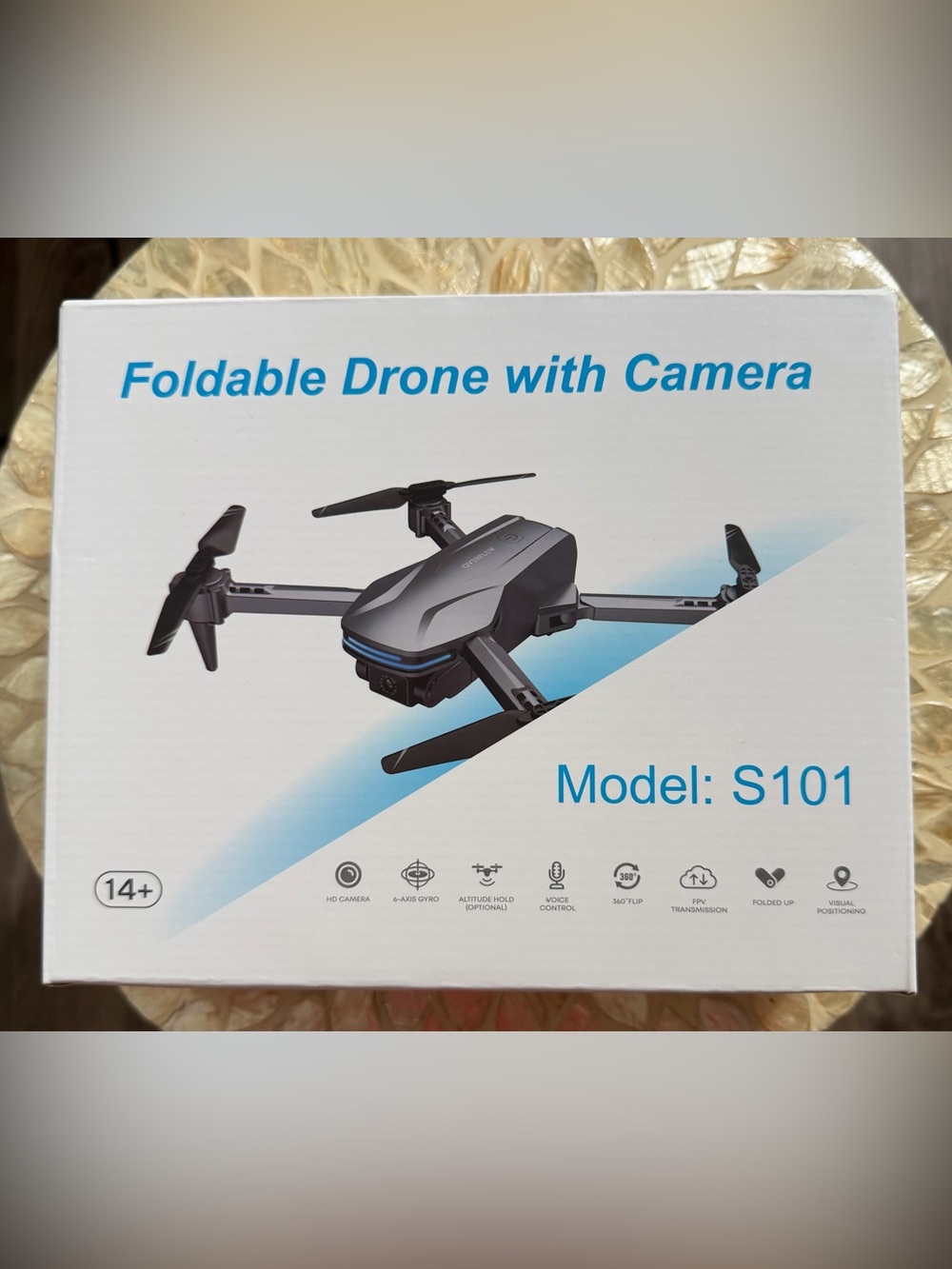 Drone with Camera 1080P HD FPV Foldable Drone for Beginners and Kids - NWT